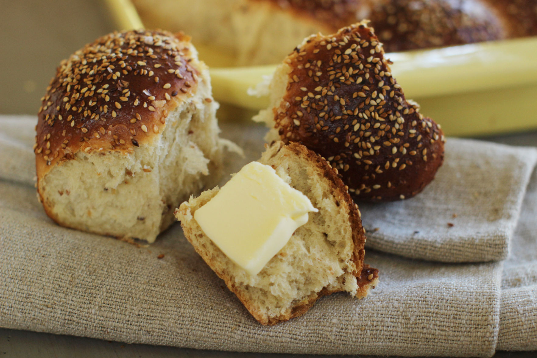 Buttered Dinner Roll